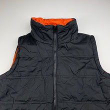 Load image into Gallery viewer, Boys Urban Supply, black vest / sleeveless jacket, light mark back, FUC, size 10,