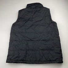 Load image into Gallery viewer, Boys Urban Supply, black vest / sleeveless jacket, light mark back, FUC, size 10,