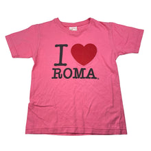 Load image into Gallery viewer, Girls ITS, pink cotton tee / top, Rome, FUC, size 6,