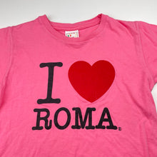 Load image into Gallery viewer, Girls ITS, pink cotton tee / top, Rome, FUC, size 6,