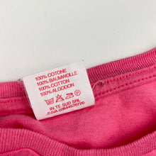 Load image into Gallery viewer, Girls ITS, pink cotton tee / top, Rome, FUC, size 6,