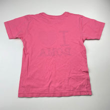 Load image into Gallery viewer, Girls ITS, pink cotton tee / top, Rome, FUC, size 6,