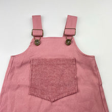 Load image into Gallery viewer, Girls Foshan, lightweight pinafore / overalls dress, FUC, size 00, L: 41cm