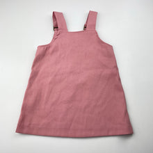 Load image into Gallery viewer, Girls Foshan, lightweight pinafore / overalls dress, FUC, size 00, L: 41cm
