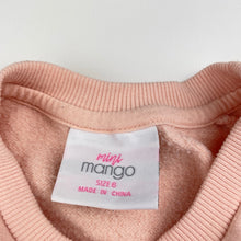 Load image into Gallery viewer, Girls Mango, fleece lined sweater / jumper, pilling, FUC, size 6,