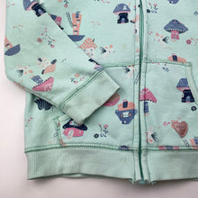 Load image into Gallery viewer, Girls Target, zip hoodie sweater, marks front & sleeves, FUC, size 6,