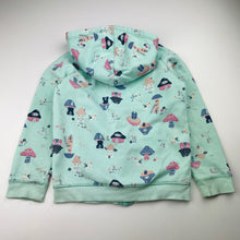 Load image into Gallery viewer, Girls Target, zip hoodie sweater, marks front & sleeves, FUC, size 6,