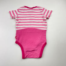 Load image into Gallery viewer, Girls Fisher Price, cotton bodysuit / romper, wash fade, FUC, size 00,