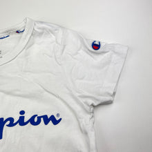 Load image into Gallery viewer, Unisex Champion, authentic white cotton tee / top, FUC, size 4,