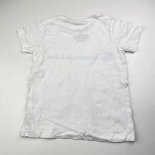 Load image into Gallery viewer, Unisex Champion, authentic white cotton tee / top, FUC, size 4,