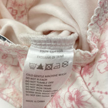 Load image into Gallery viewer, Girls Bebe by Minihaha, stretchy floral zip coverall / romper, GUC, size 00,