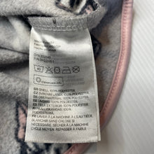 Load image into Gallery viewer, Girls H&M, Disney Minnie Mouse lightweight fleece zip up sweater, EUC, size 00,