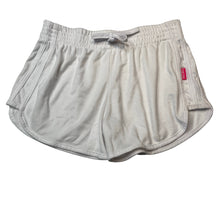 Load image into Gallery viewer, Girls PINK PINK, white lightweight soft feel shorts, elasticated, no size, W: 31cm across unstretched, EUC, size 12,