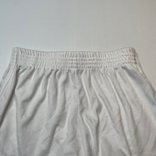 Load image into Gallery viewer, Girls PINK PINK, white lightweight soft feel shorts, elasticated, no size, W: 31cm across unstretched, EUC, size 12,