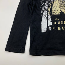 Load image into Gallery viewer, Boys black, cotton long sleeve tee / top, FUC, size 4-5,