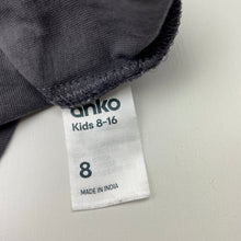 Load image into Gallery viewer, Unisex Anko, grey cotton tee / top, FUC, size 8,