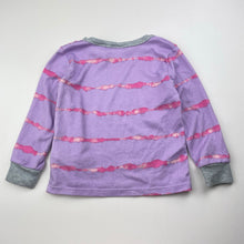 Load image into Gallery viewer, Girls Cotton On, soft feel stretchy long sleeve pyjama top, EUC, size 2,