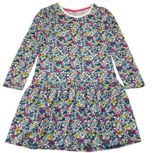 Load image into Gallery viewer, Girls Target, colourful floral cotton long sleeve dress, GUC, size 6, L: 61cm