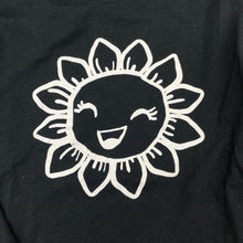 Load image into Gallery viewer, Girls Lily & Dan, black cotton long sleeve tee / top, FUC, size 6,
