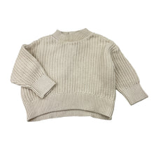 Load image into Gallery viewer, Unisex Baby Berry, knitted cotton sweater / jumper, FUC, size 00,