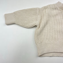 Load image into Gallery viewer, Unisex Baby Berry, knitted cotton sweater / jumper, FUC, size 00,