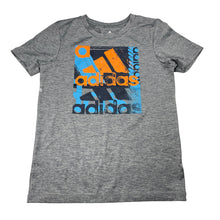 Load image into Gallery viewer, Boys Adidas, sports / activewear top, white marks right side, FUC, size 7,