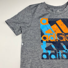 Load image into Gallery viewer, Boys Adidas, sports / activewear top, white marks right side, FUC, size 7,