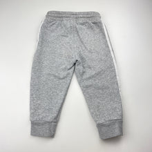 Load image into Gallery viewer, Boys Adidas, fleece lined track pants, elasticated, Inside leg: 28.5cm, FUC, size 2,