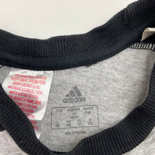 Load image into Gallery viewer, Boys Adidas, grey & black cotton tee / top, FUC, size 3-4,