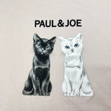 Load image into Gallery viewer, Girls Uniqlo, PAUL & JOE cotton tee / top, cats, FUC, size 5-6,