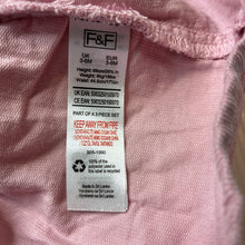 Load image into Gallery viewer, Girls F&F, pink lightweight corduroy cotton overalls dress, GUC, size 00, L: 37cm
