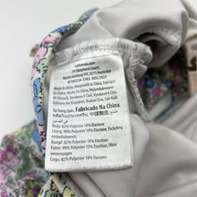 Load image into Gallery viewer, Girls Cotton On, floral swim top, FUC, size 6,