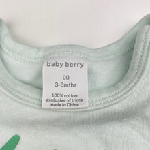 Load image into Gallery viewer, Unisex Baby Berry, cotton bodysuit / romper, FUC, size 00,