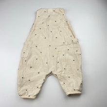 Load image into Gallery viewer, Unisex Next, crinkle cotton romper, light marks, FUC, size 00,