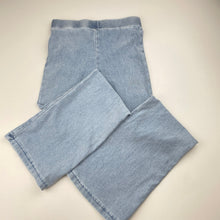 Load image into Gallery viewer, Girls H&M, stretchy lightweight denim pants, elasticared, inside leg: 52cm, GUC, size 7,