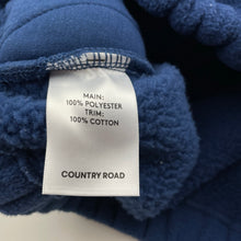 Load image into Gallery viewer, Unisex Country Road, thick fleece sweater, light mark back right sleeve/shoulder, FUC, size 8,