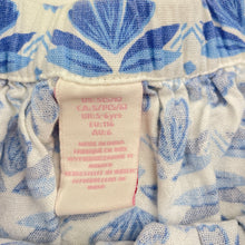 Load image into Gallery viewer, Girls cotton/viscose/linen, blend skirt, elasticated, L: 27cm, GUC, size 6,