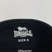 Load image into Gallery viewer, Girls Lonsdale, stretchy sports / activewear leggings, Inside leg: 48cm, GUC, size 6,