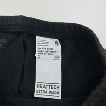 Load image into Gallery viewer, Girls Uniqlo, HEATTECH extra warm lightweight leggings, Inside leg: 45cm, GUC, size 5-6,