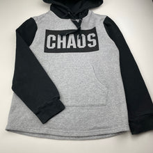 Load image into Gallery viewer, Boys (&US), fleece-lined hoodie sweater, wash fade, FUC, size 10,