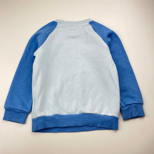 Load image into Gallery viewer, Boys Adidas, fleece-lined sweater / jumper, armpit to armpit 31cm, armpit to cuff: 26.5cm, FUC, size 2-3,