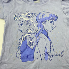 Load image into Gallery viewer, Girls Disney, Frozen cotton tee / top, FUC, size 6,