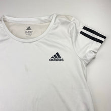 Load image into Gallery viewer, Girls Adidas, CLIMACOOL sports/activewear top, light mark on chest, FUC, size 9-10,