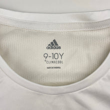 Load image into Gallery viewer, Girls Adidas, CLIMACOOL sports/activewear top, light mark on chest, FUC, size 9-10,