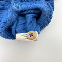 Load image into Gallery viewer, Boys Wilson + Frenchy, ribbed organic cotton blend romper, EUC, size 000,