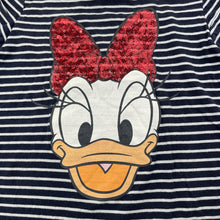 Load image into Gallery viewer, Girls Cotton On, Disney Daisy Duck tee / top, wash fade, FUC, size 5,