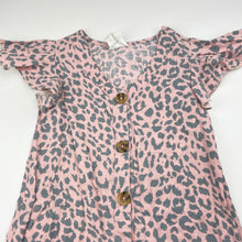 Load image into Gallery viewer, Girls Cotton On, animal print lightweight cotton dress, EUC, size 2, L: 47cm