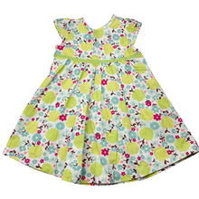 Load image into Gallery viewer, Girls cotton, dress, no labels, armpit to armpit: 27cm, EUC, size 2, L: 46cm