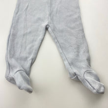 Load image into Gallery viewer, Unisex Baby Berry, waffle cotton footed leggings / bottoms, EUC, size 0000,