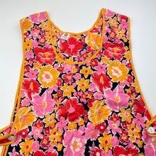 Load image into Gallery viewer, Girls Target, vintage floral cotton smock apron, L:72cm, EUC, size 10-12,